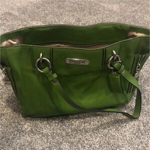Lime Green Coach Bag